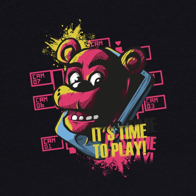 Gamer Bear by BamBam